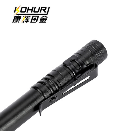 Amazon LED Portable AA Dry Battery Strong Light Flashlight Small Flashlight 7 Number Battery Medical Pen-shaped Lamp