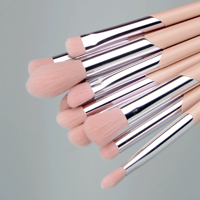 Пурпурная кисть для concealer, хайлайтер, 11 штук, (Физические)