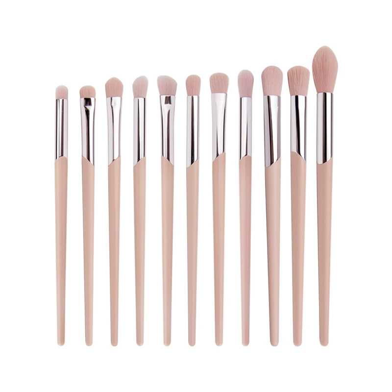 Пурпурная кисть для concealer, хайлайтер, 11 штук, (Физические)