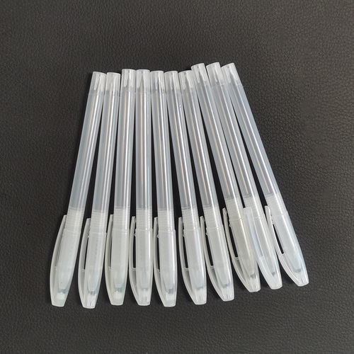 Gel pen transparent pen holder universal PP transparent plastic pen shell empty pen holder high temperature disappearing pen special accessories wholesale