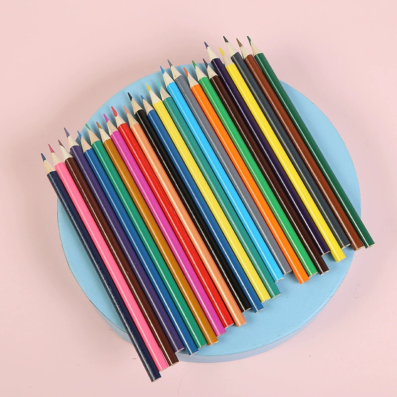 Детский студенческий карандаш оптом 7 дюймов 24 цвета свинцовые Призы подарок креативные канцелярские товары оптом цветной карандаш