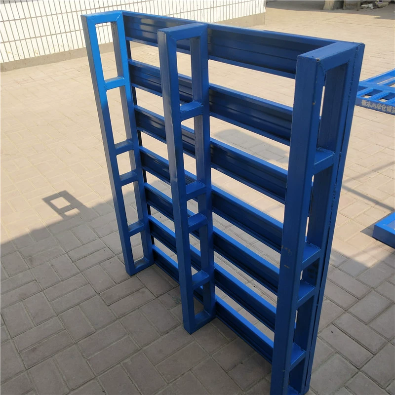 Металлический поддон для вилочного погрузчика, прямоугольный, для переворачивания, стальной, для тяжелых грузов, для хранения, металлический поддон для погрузчиков