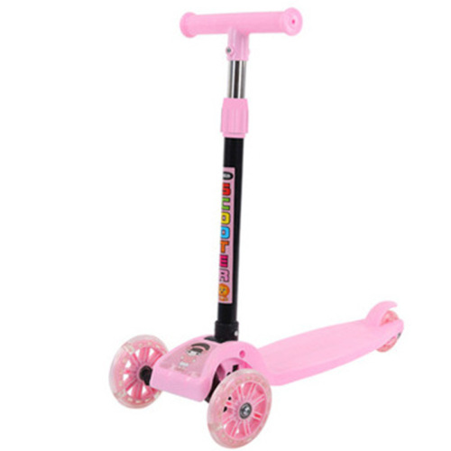 Children's adjustable height skateboard height riding tricycle for babies aged 2-6, toy car balance bike slide car