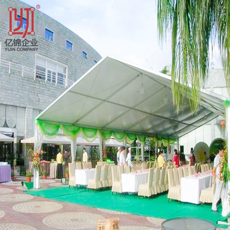 户外婚庆婚礼遮阳大棚 铝合金德国欧式展览展会篷房 会所休闲篷房