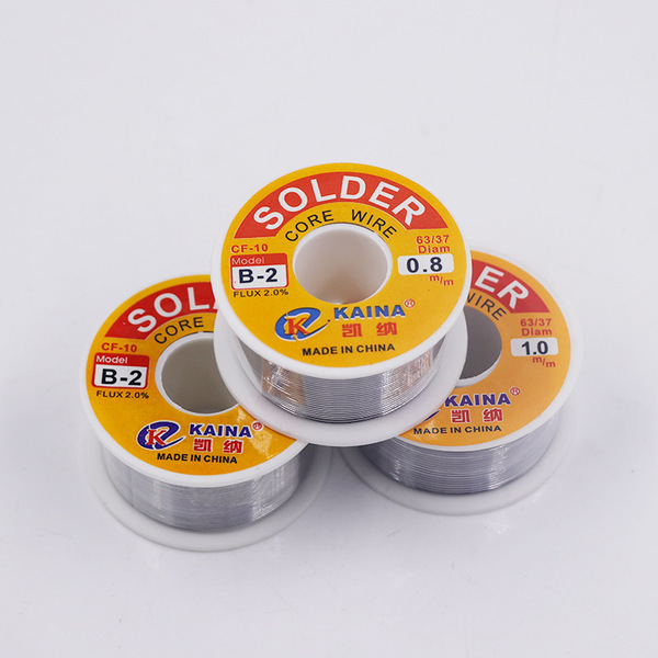 B-2 lead tin line-free welding wire 63/37 tin line 100g rosin…