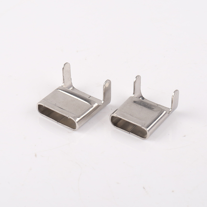 江苏批发九宏电器201L型不锈钢打包扣 卡扣 搭扣 6.4-32