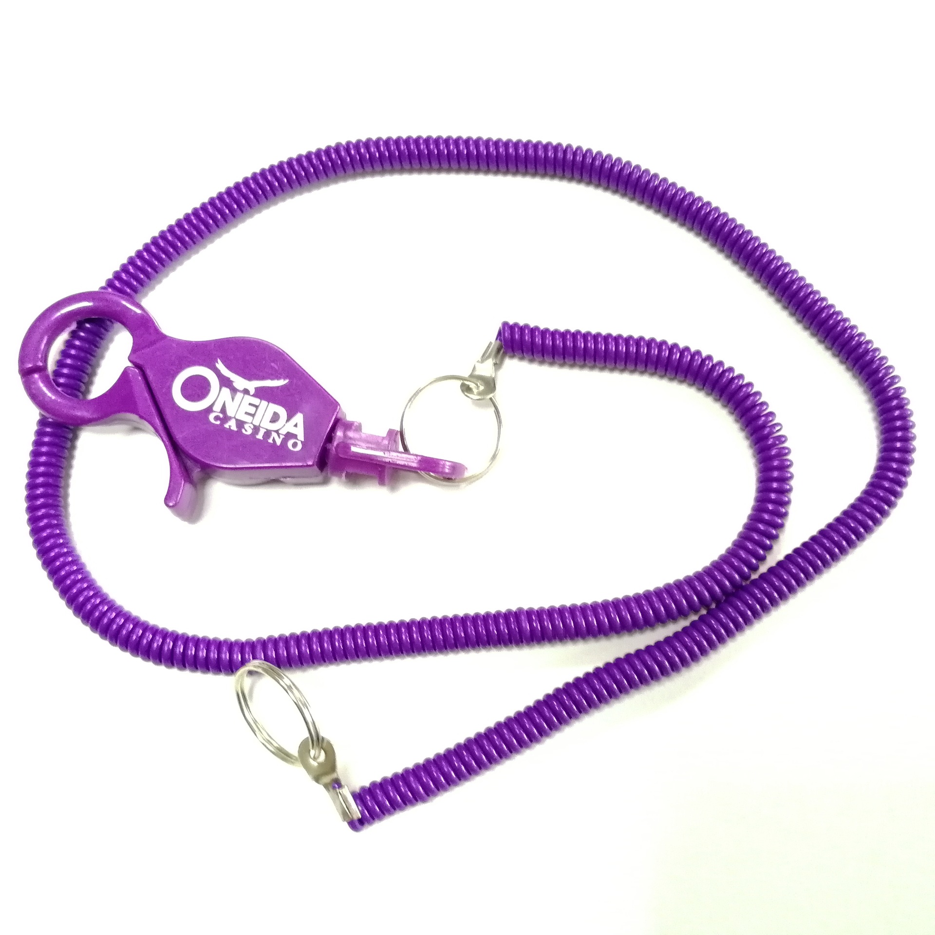 塑料弹簧绳 塑料弹簧绳钥匙扣 赌场筹码弹簧挂绳