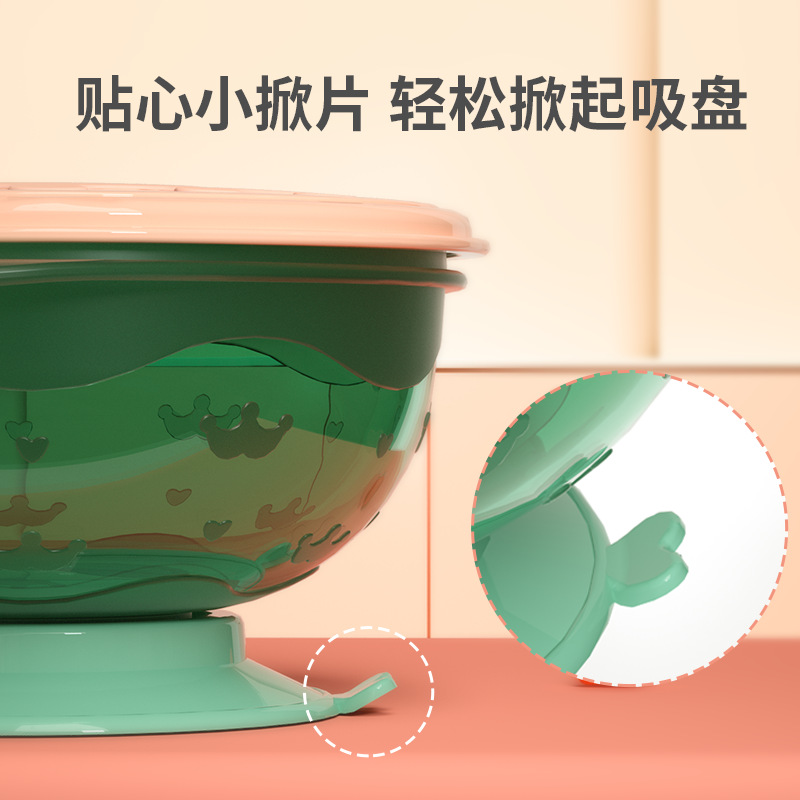 Vipos infantiles cuenco de paja a prueba de derrames alimentos suplementarios para bebés alimentando cubiertos para bebés comendo y bebiendo gachas artículos infantiles recién nacidos