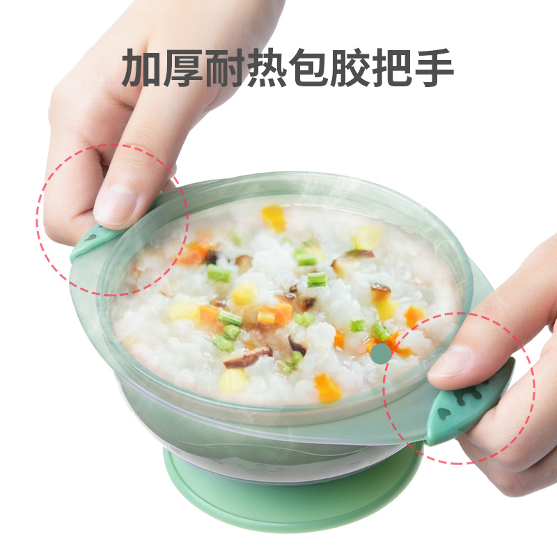 Vipos infantiles cuenco de paja a prueba de derrames alimentos suplementarios para bebés alimentando cubiertos para bebés comendo y bebiendo gachas artículos infantiles recién nacidos