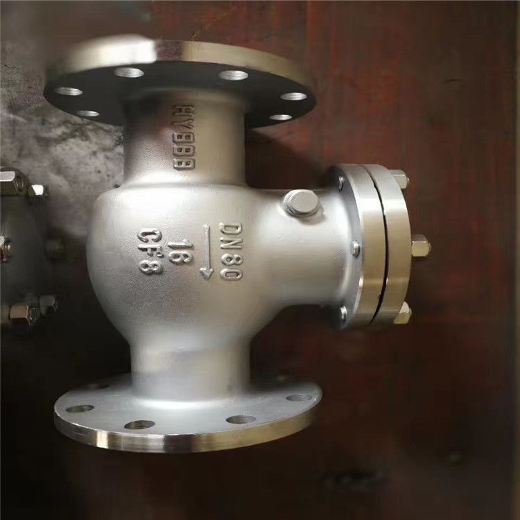 肇庆市阀门批发H44W-25PDN50不锈钢止回阀 旋启式法兰止回阀