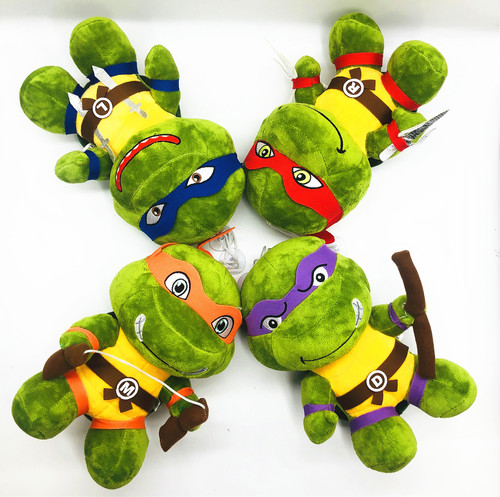 Manufacturer wholesale turtle mutant ninja turtles plush toy doll creative rag doll cross-border new model