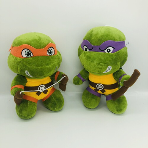 Manufacturer wholesale turtle mutant ninja turtles plush toy doll creative rag doll cross-border new model