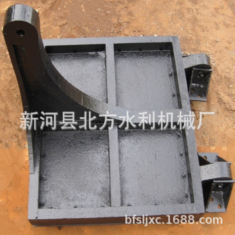 水库折悬臂门盖式铸铁闸门 铸铁闸门启闭机 水库闸门启闭机 北方