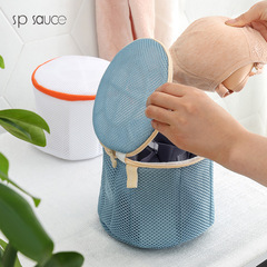 sp sauce new anti-deformation underwear washing bag mesh bag three-layer thickened laundry bag silicone sheet laundry net