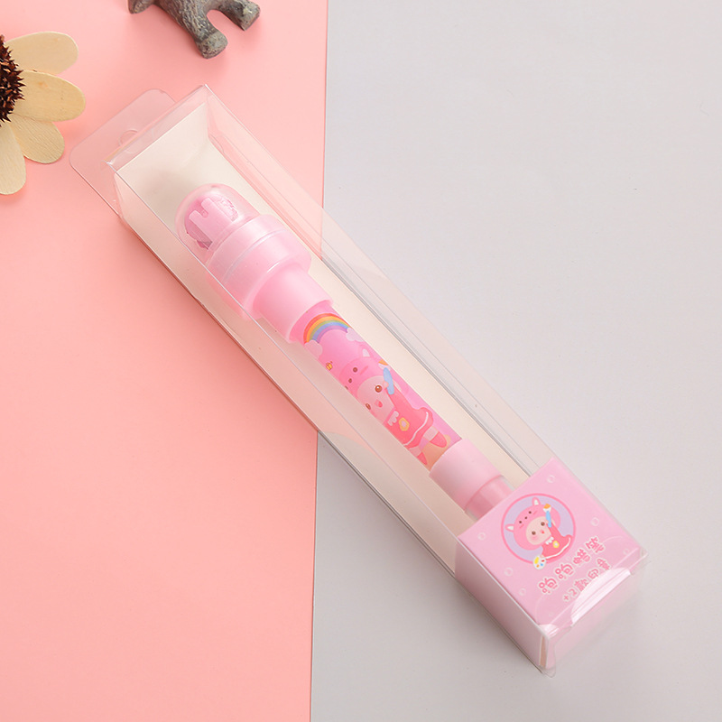 Directo de fábrica los niños burbuja crayón sello multifuncional pintura arte cepillo estudiante papelería regalo