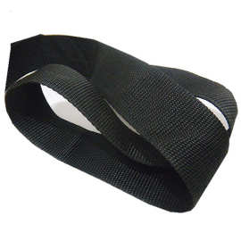 厂家供应多种宽度黑色服装箱包带 多色尼龙织带 服装尼龙平纹织带