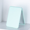 Paper with portable LED makeup mirror mini square pocket mirror folding beauty mirror gift LED makeup mirror