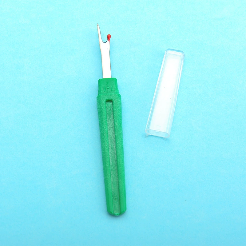 Домашняя DIY средняя крестиковая вышивка ниток для швейного дела, инструмент для подрезки шва с крышкой лезвия для подрезки шва
