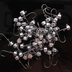 Manufacturer wholesale barbed lure hooks 2.5g/3.5g/5g/6g mushroom head soft bait hooks NED lead head hooks