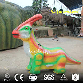 户外公园小区商场恐龙跑跑车 儿童成人玩具恐龙动物卡通造型木马
