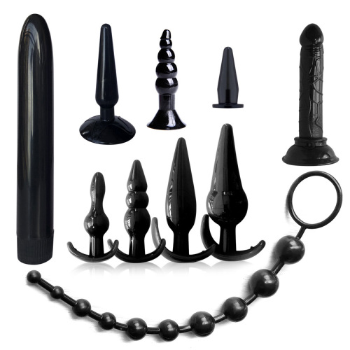 A large collection of cross-border matching SM backyard manufacturers, adult products, ten-piece anal plug set, eight-piece set, and four-piece set