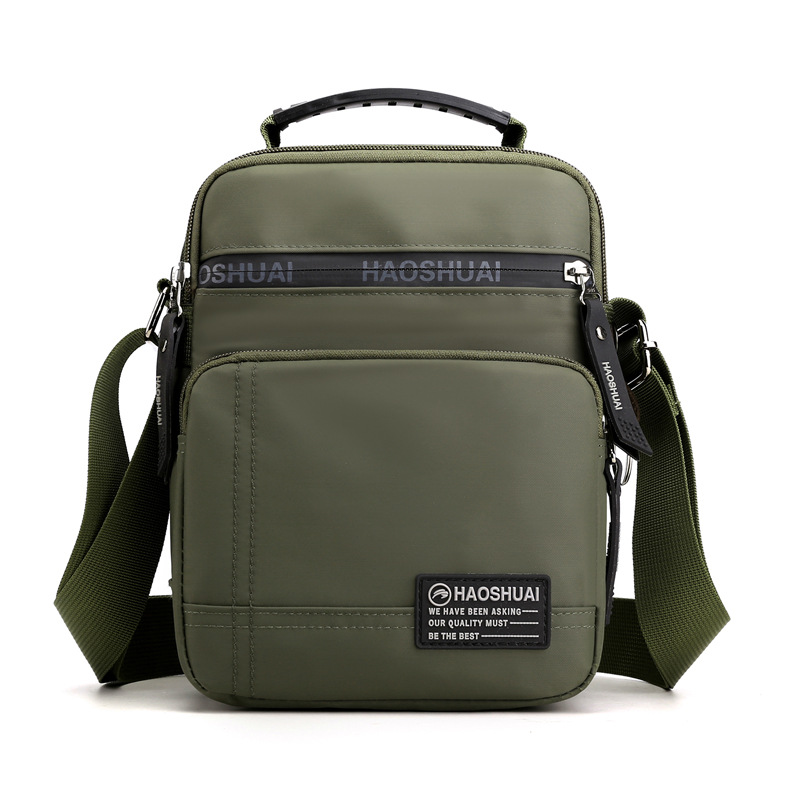 Venta directa de fábrica nuevos hombres casual bolsa de hombro multifuncional bolsa de mensajero al aire libre maletín transfronterizo especial pequeña bolsa