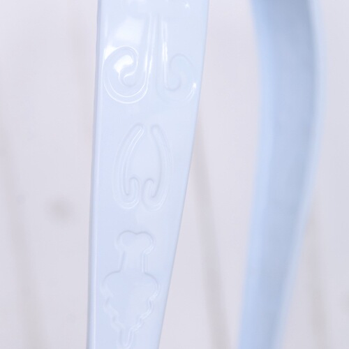 51# European style reinforced iron plant stand for balcony indoor outdoor, double-layer minimalist wide-leg stand