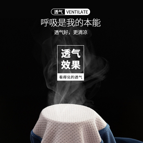 New Men's Underwear Modal Cotton Large Size Breathable Boxer Briefs Mid-Rise 3D Antibacterial Boxer Briefs