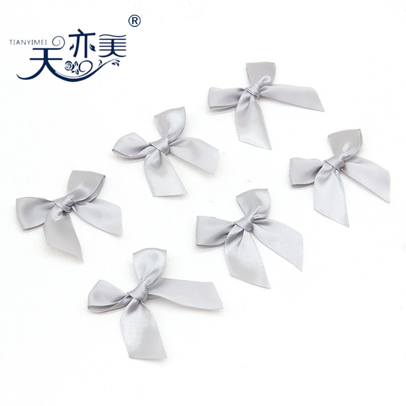 Tianyi cinta de belleza al por mayor 5 puntos cinta arco caja de regalo embalaje Lazo de cinta gris