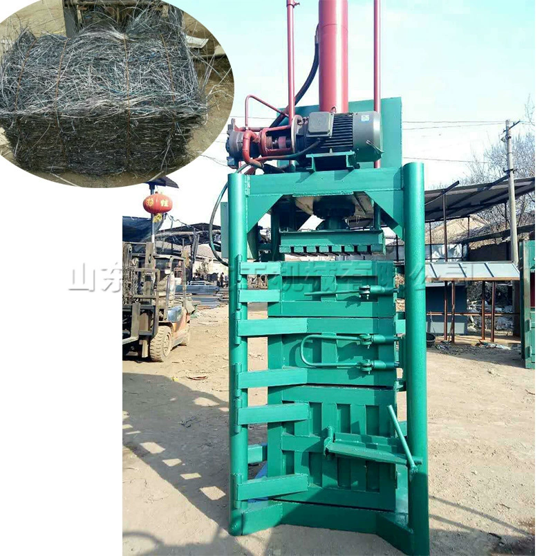 Хмель отходы пластиковых мешков компрессионная упаковочная машина пластиковая ткань блочная машина для переработки отходов