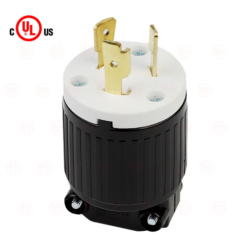 NEMA L5-20P美国工业插头 美国烤箱干燥器插头 LK-6321 20A 125V