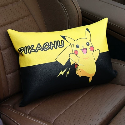 Cute Neck Pillow Memory Headrest - pikachu-small-waist-1