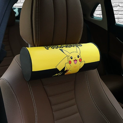 Headrest | Pillow Four Seasons Universal - pikachu-memory-foam-cylindrical-pillow-1
