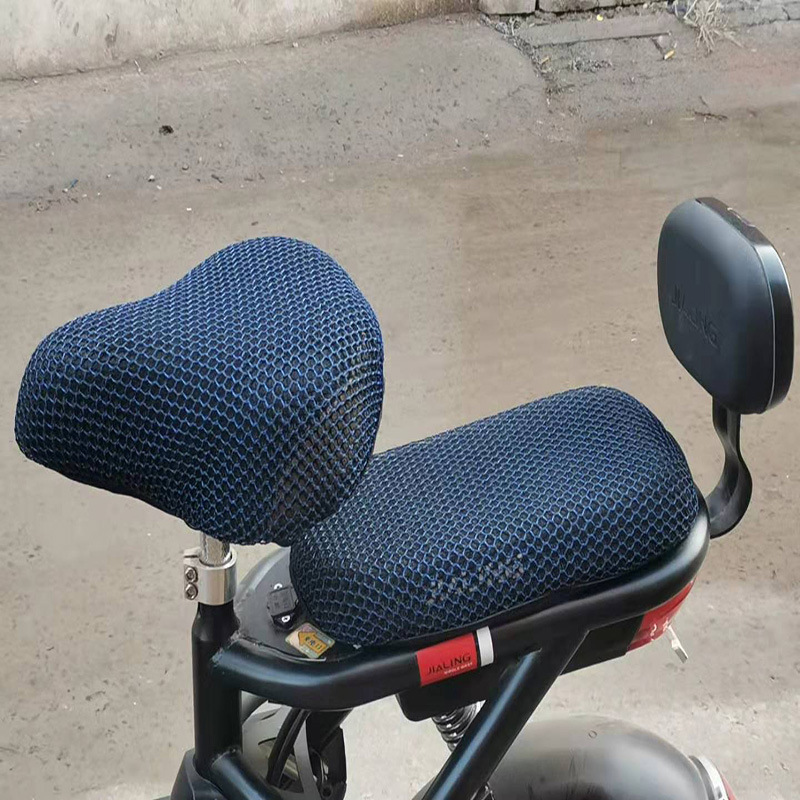 3D 블루 뾰족한 머리 뒷좌석