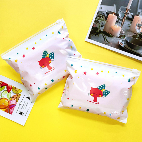 Special underwear packaging bag for dropshipping, cartoon no logo gift bag, children’s universal underwear bag, ziplock bag, plastic bag