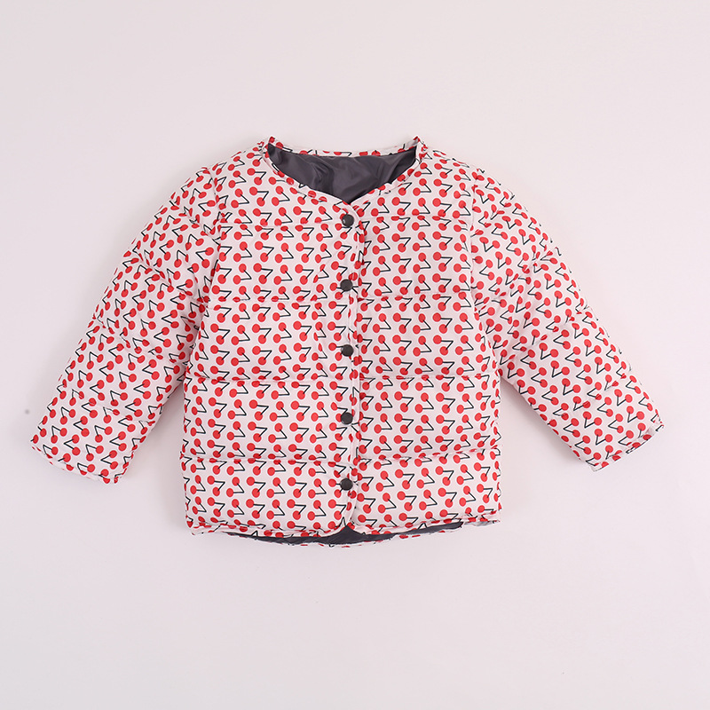Chaqueta acolchada de algodón para niños 2024 Nueva chaqueta acolchada de algodón para niñas Forro de algodón ligero para bebés chaqueta acolchada de algodón Otoño e Invierno ropa para niños al por mayor