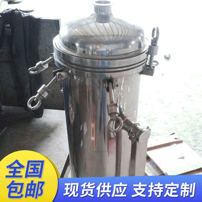 厂家直供保温翻转式钛棒过滤器不锈钢药液过滤器卫生级钛棒过滤器