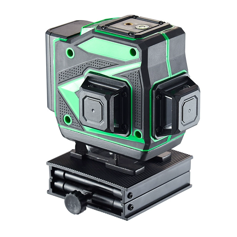佐冠 Green light 12-line wall-mounted laser leveling meter high-precision outdoor strong light level meter waterproof