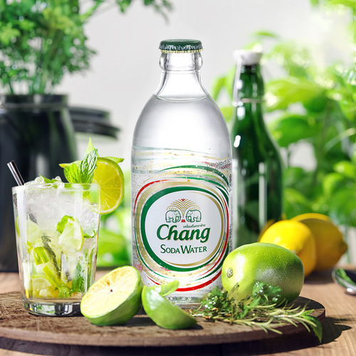 Thailand Import Elephant Soda Water - 325ml*24 Carton Wholesale Cocktail & Beverage Beverage - Fizzy Water