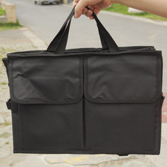 Car trunk organizer bag, car storage box, storage container, miscellaneous storage box, large Oxford cloth storage bag