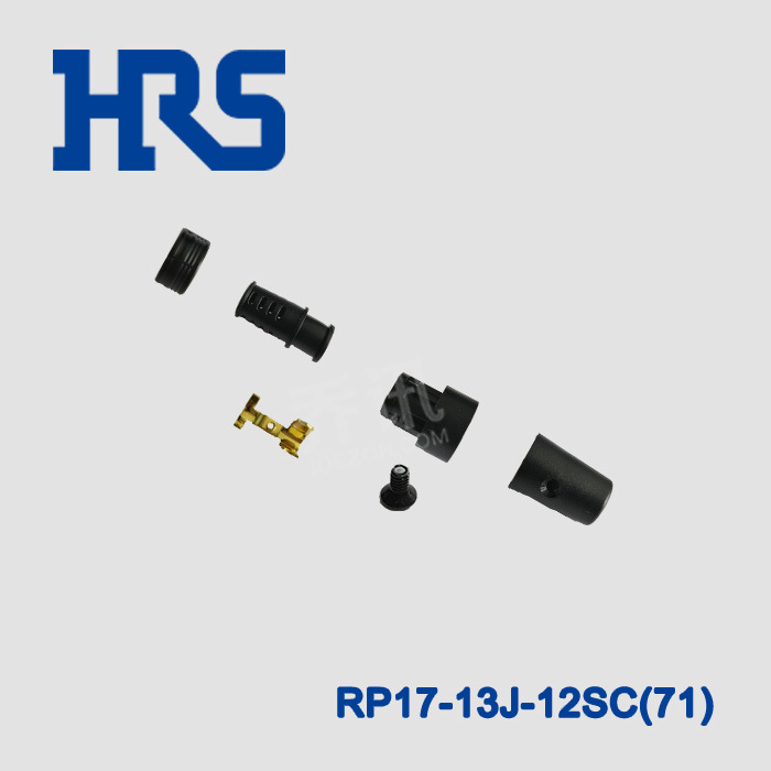 HRS RP17-13J-12SC(71) 连接器 圆形连接器 广濑航空插头 HIROSE