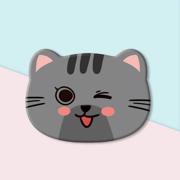 Gray -faced cat
