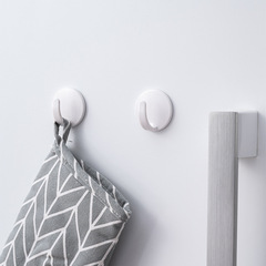 Yi Mijia Refrigerator Magnetic Hook, No-Drill Powerful Hook, Kitchen Hook, Small Hook, Storage Round, 2-Pack