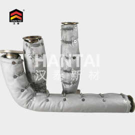 可拆卸式排气管管道隔热保温套隔热罩阀门保温衣耐高温防火棉套