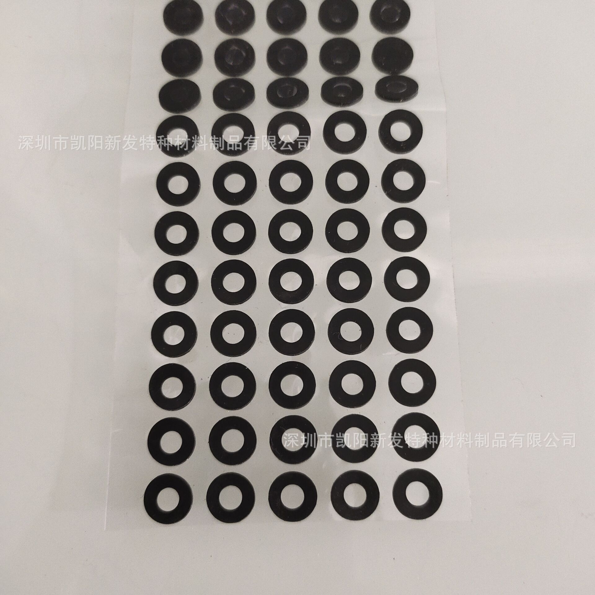 M4食品级防水垫片 软胶本色透明垫片 防水垫片 螺丝垫片