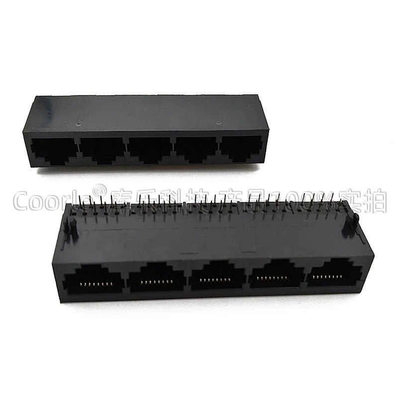 Заводская прямые продажи 5921 полность пластмассовый RJ45 сетевой порт 1x5 сетевой интерфейс материнское место 8p8c пять w = 20.57