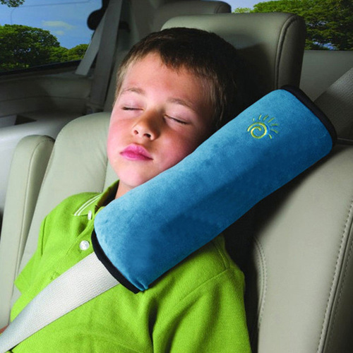 汽车儿童护肩带调节固定器防勒脖子座椅带保护护肩套