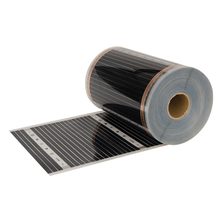Calentador de grafeno película de calefacción eléctrica 40CM ancho de la película de calefacción hoja de calefacción de suelo almohadilla CE RoHS CQC certificación completa