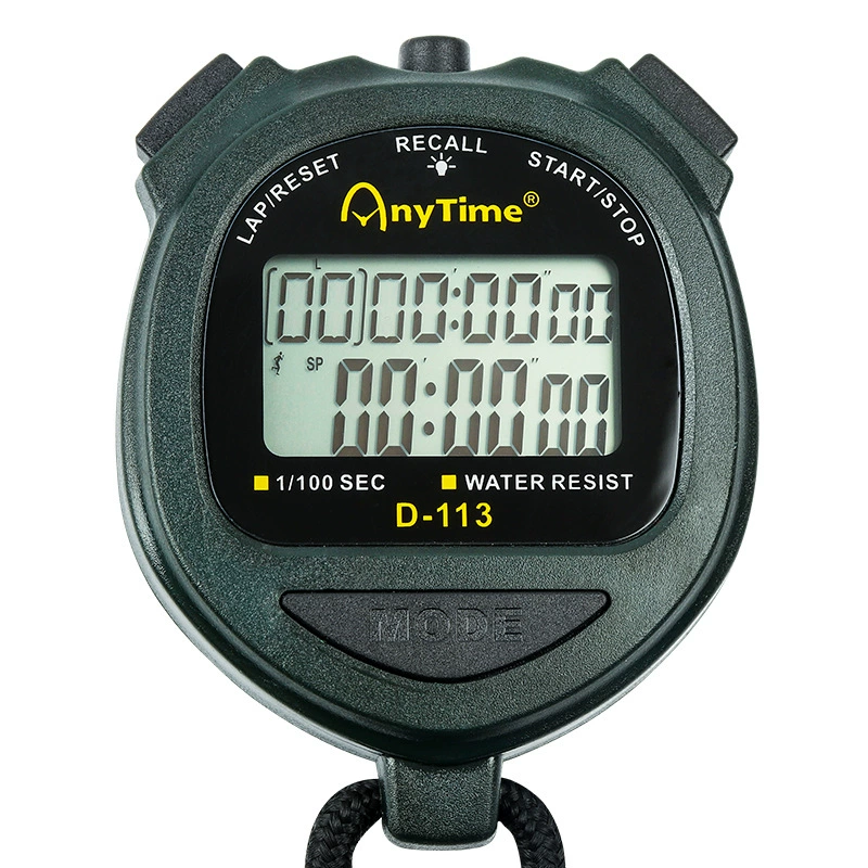Electronic professional stopwatch for elementary school students for training for gym, timer