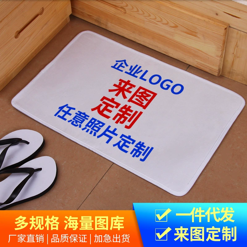 Мультфильм печать Впитывающий Коврик Туалет дверь шаг коврик нескользящий коврик бытовой ковер дверной коврик оптом